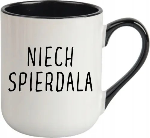 Fehér Bögre Fekete Cofee Vicces Ajándék Hadd Spie****