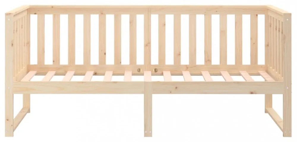 kanapéágy ágy matrac 75x190 cm tömör fa fenyőfa