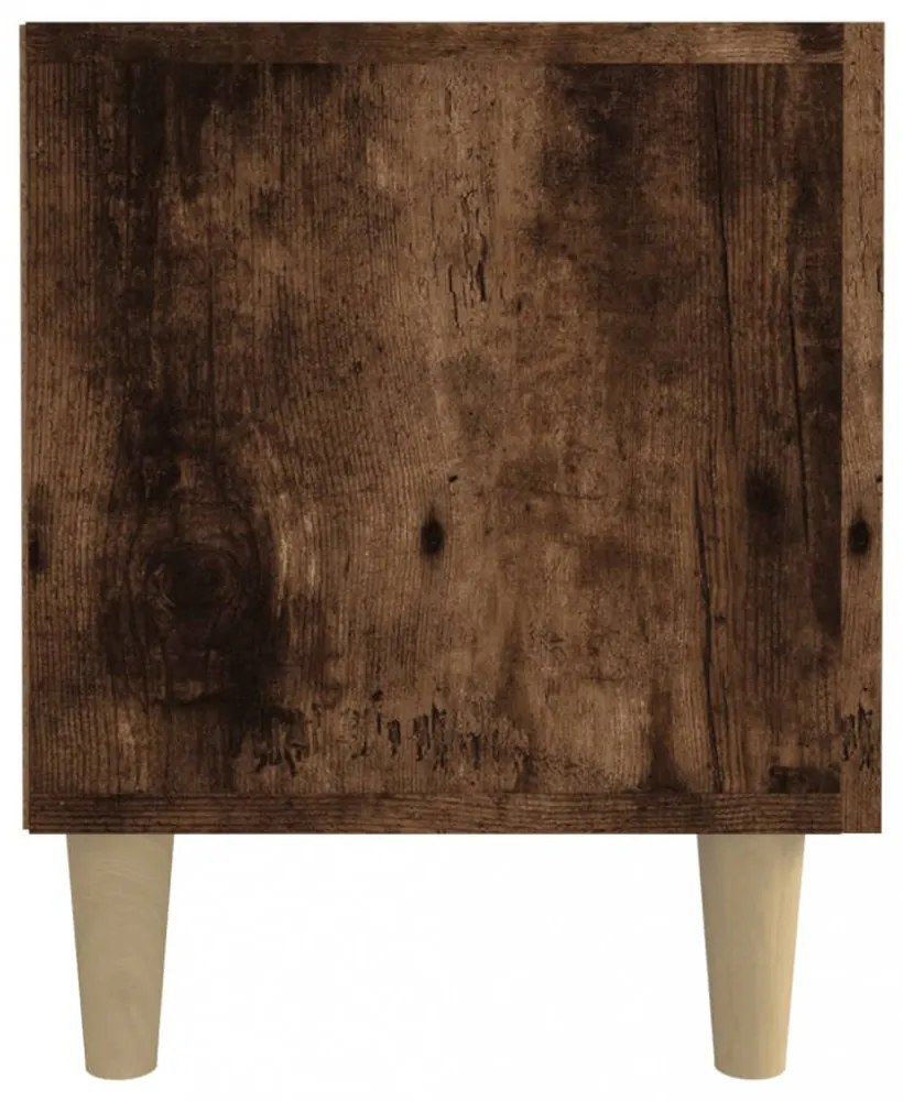 füstös tölgy színű szerelt fa TV-szekrény 180x31,5x40 cm