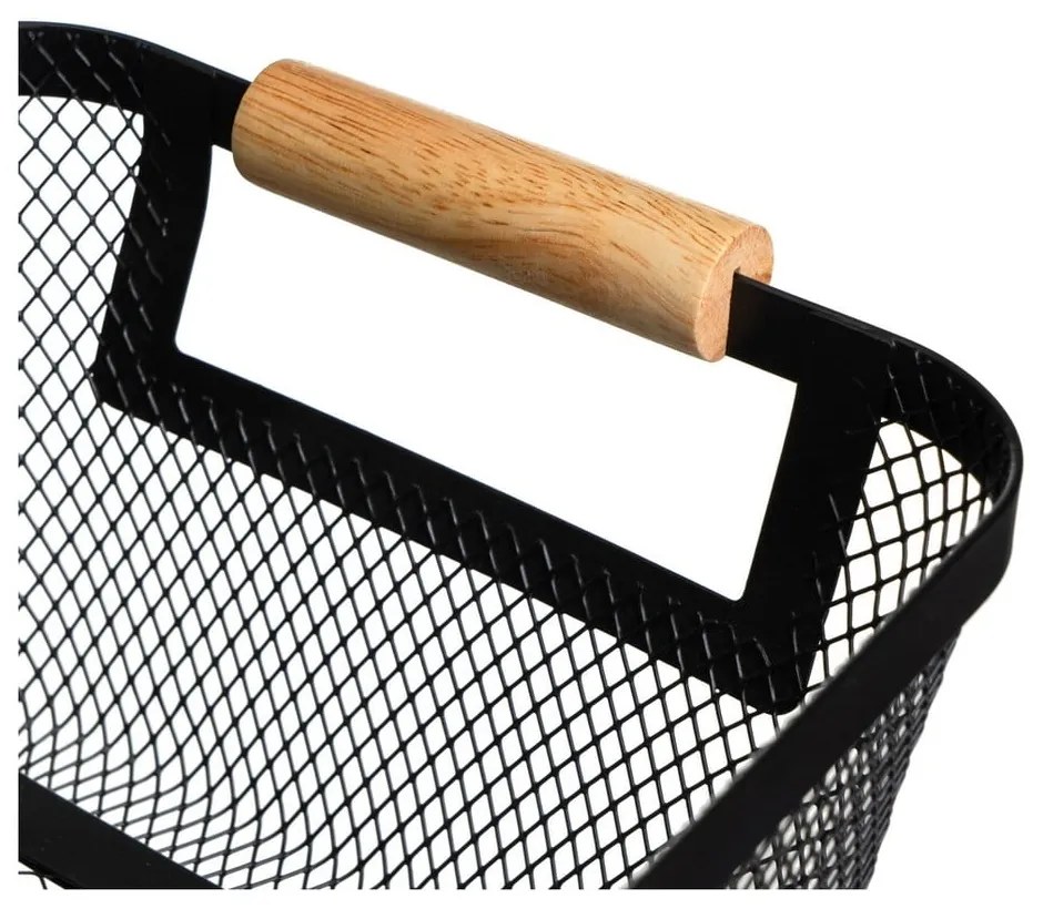 Fémhuzalos tárolókosár szett 2 db-os 33x21x14 cm – Casa Selección