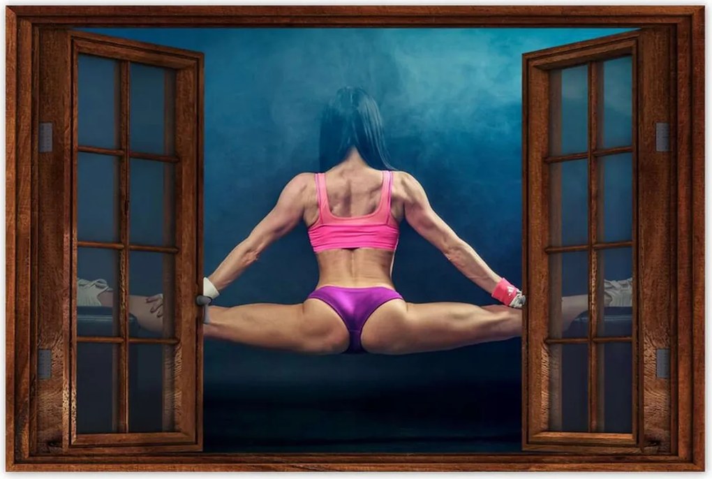 Poszterek 120x80 Edzőterem Edzés Teljesítmény