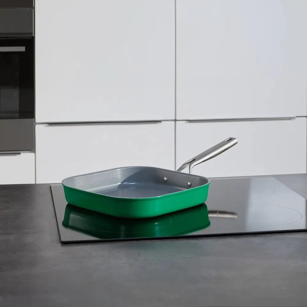 Grill serpenyő kerámia felülettel ø 28 cm Meda 3.0 – FABINI