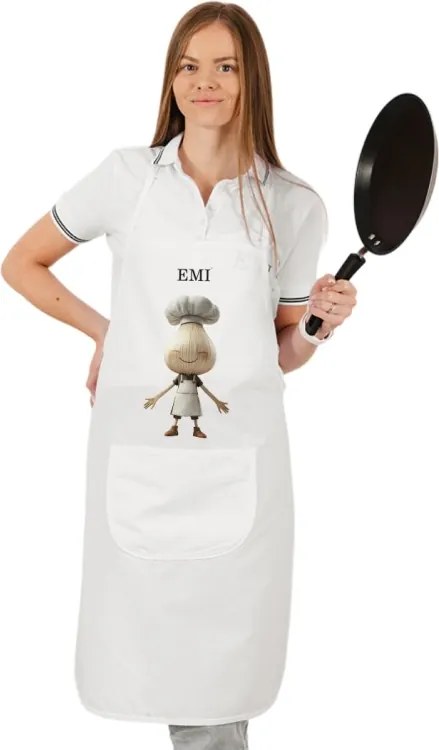 EMI Garlico konyhai kötény, Szürke