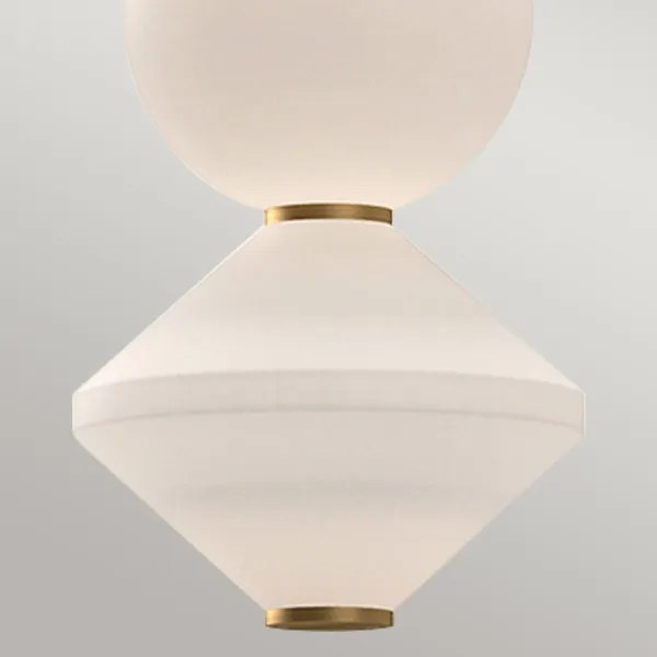 Alora Mood ALM-BIJOU-P3-GD - LED csillár kábelen BIJOU LED/20W/230V 3000K aranyszínű