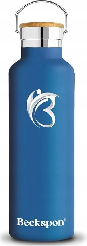 Rozsdamentes Acél Termopalack 600ML Kék Kétrétegű