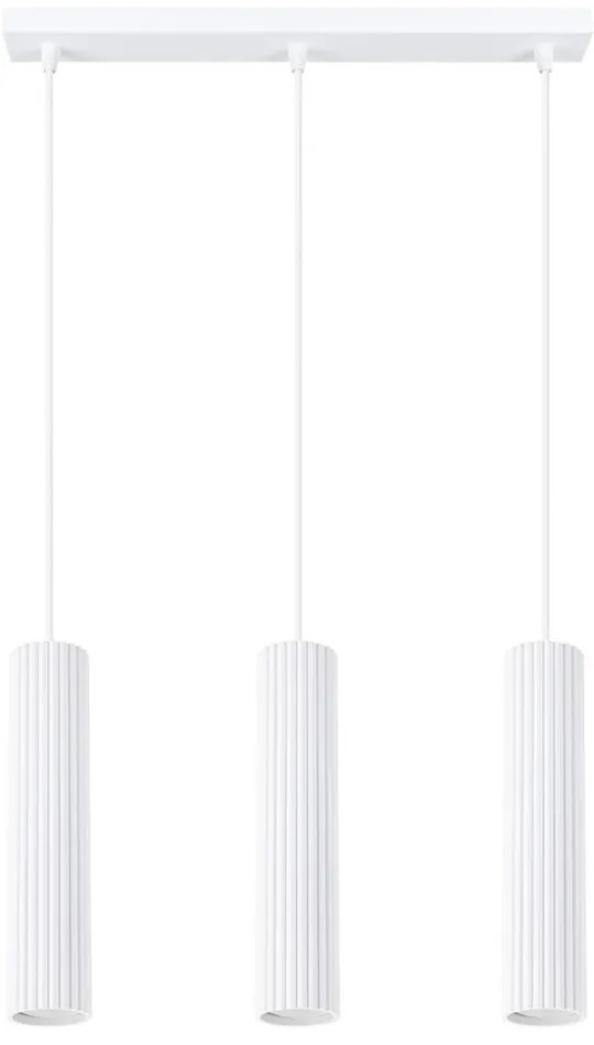 Fehér függőlámpa Gleam – Sollux