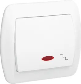 Süllyesztett lépcsőkapcsoló Kontakt-simon fehér AW6L/11