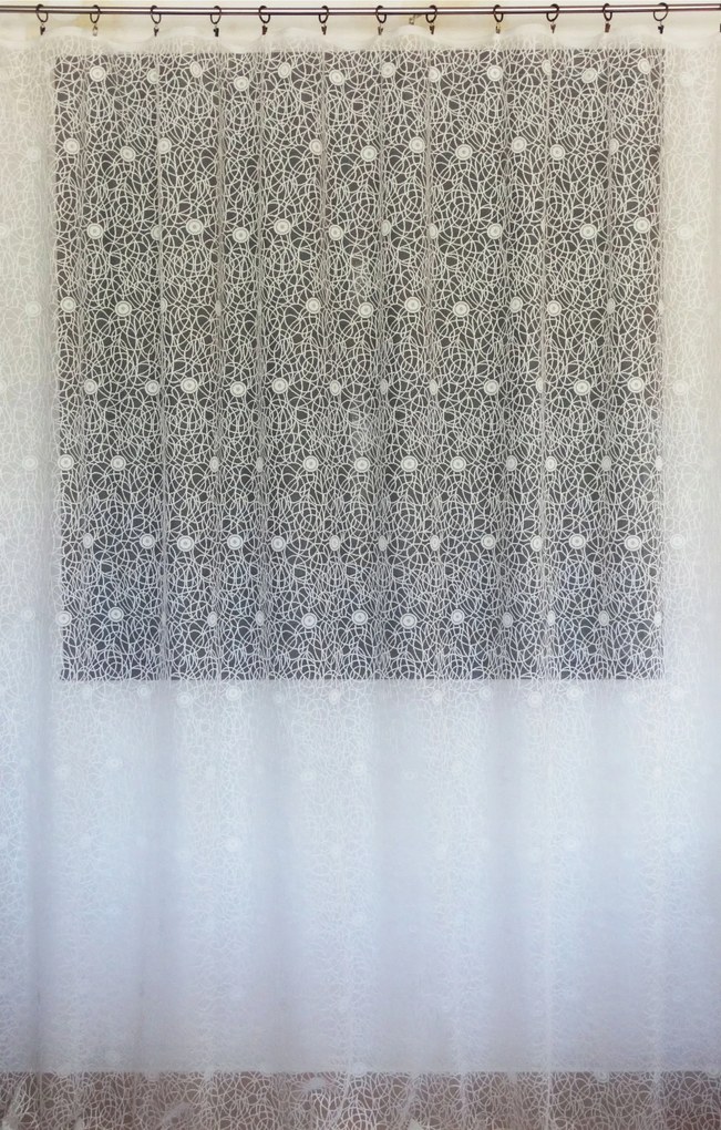 Mg Függöny 59/10 Ecru 370x280 készre szerelve K szalaggal