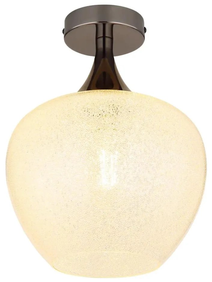 Globo 15548DK - Mennyezeti lámpa MAXY 1xE27/40W/230V fehér/antracit