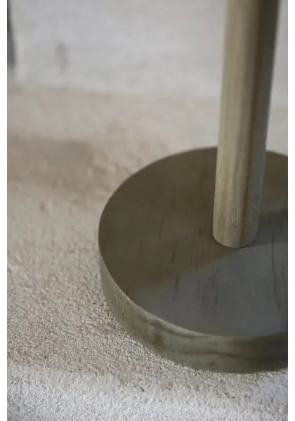 Markslöjd 706214- Karácsonyi dekoráció SPERANZA 1xE14/6W/230V, átmérő 45 cm, fenyő/krémszínű.