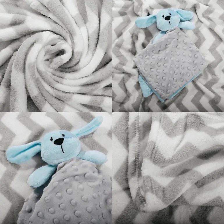 EMI Kutyus alvós játék pléddel