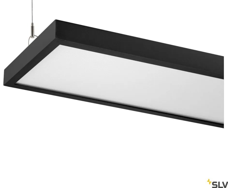 SLV 1007468 WORKLIGHT Modern Led Függesztett Lámpa Fekete LED IP20