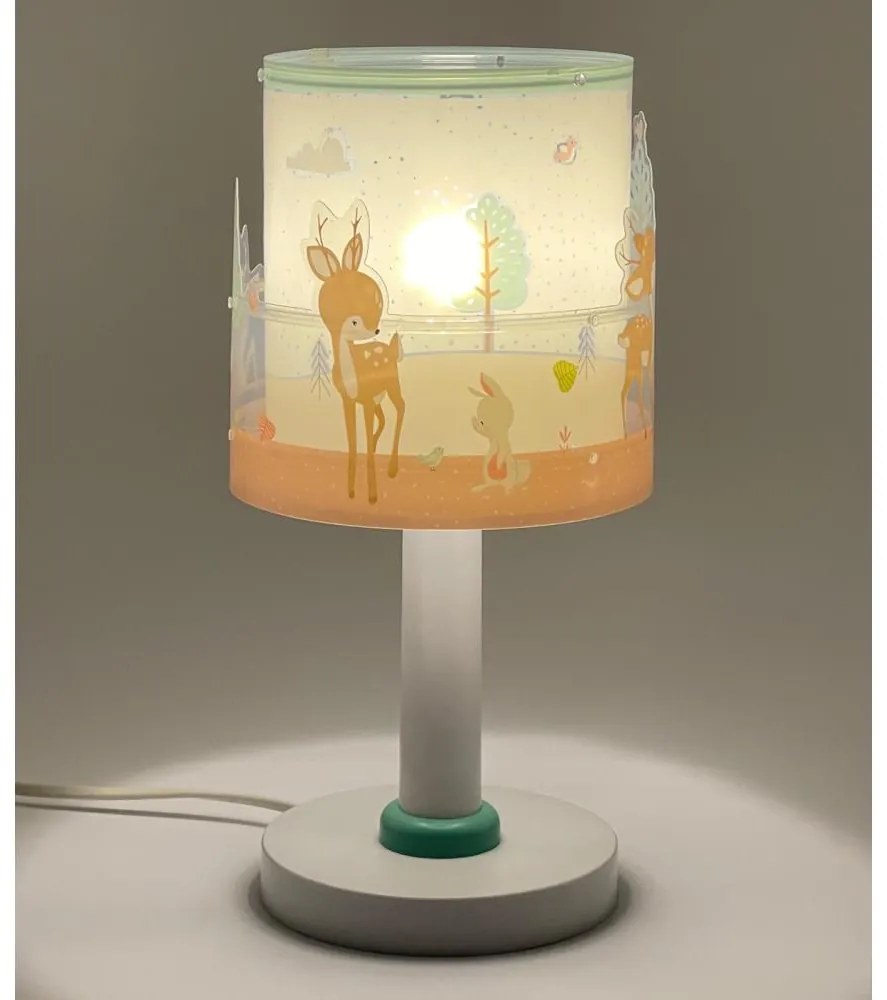 Dalber 61271N - LED gyermeklámpa LOVING DEER 1xG4/4W/230V színes
