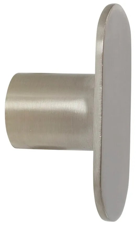 Ezüstszínű fali fém akasztó Piccolo – Hübsch