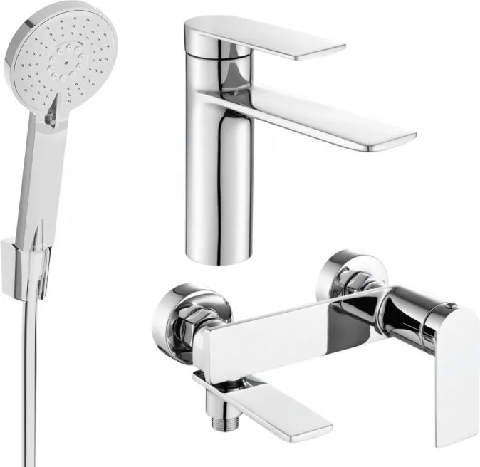 Mexen Zero R40 fürdőkád készlet, króm - 71103R40-00