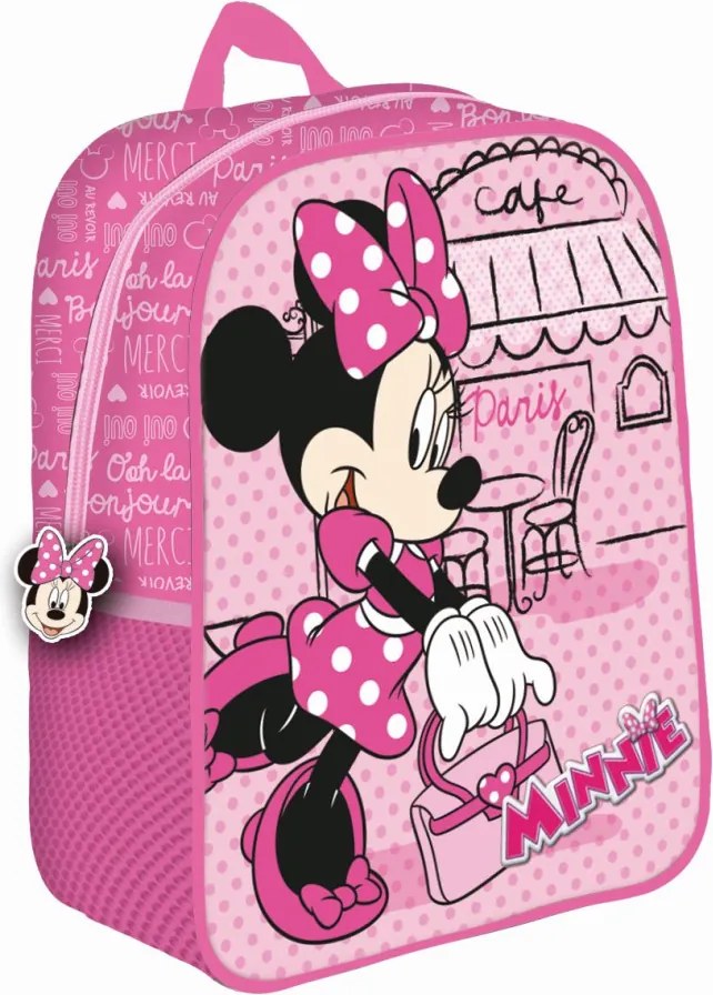 Disney Minnie Paris 3D hátizsák, táska 30 cm
