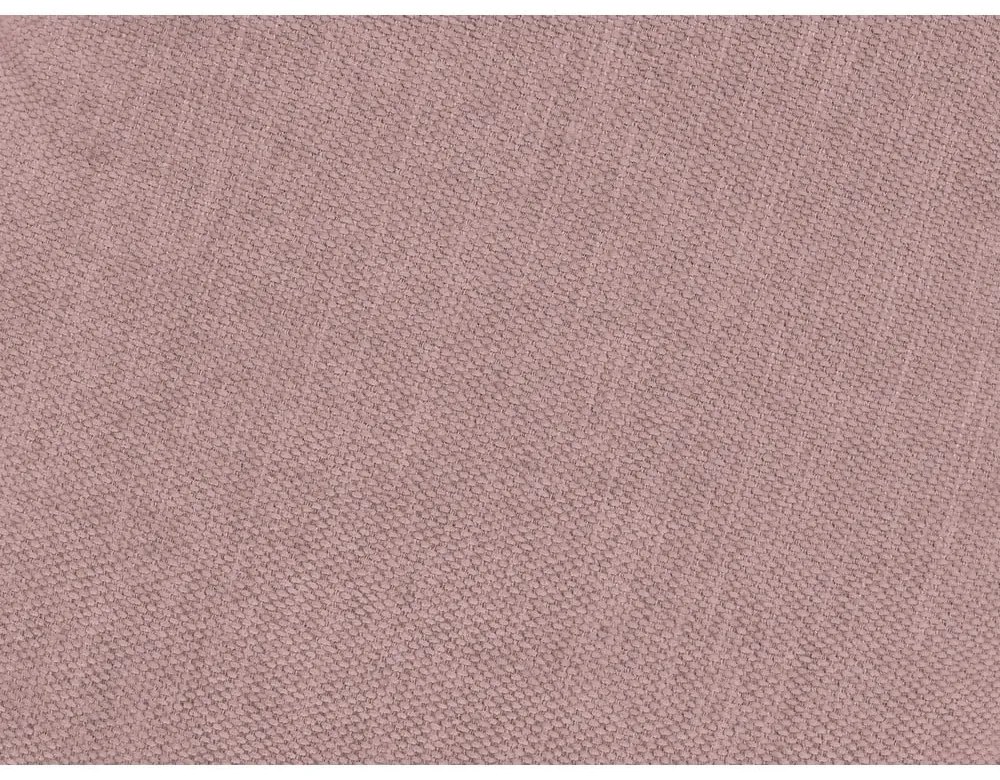 Rózsaszín kinyitható-tárolóhelyes sarokkanapé (bal oldali-L alakú) Fuji – Bobochic Paris