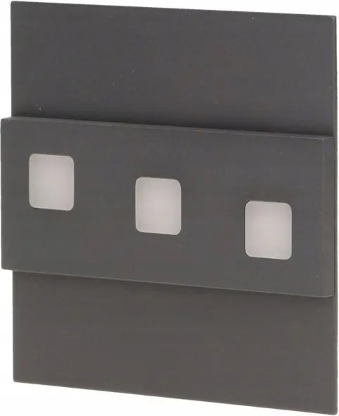 Falra szerelhető lámpatest 7,5cm Led 1,2W 3000K Lepus Orno