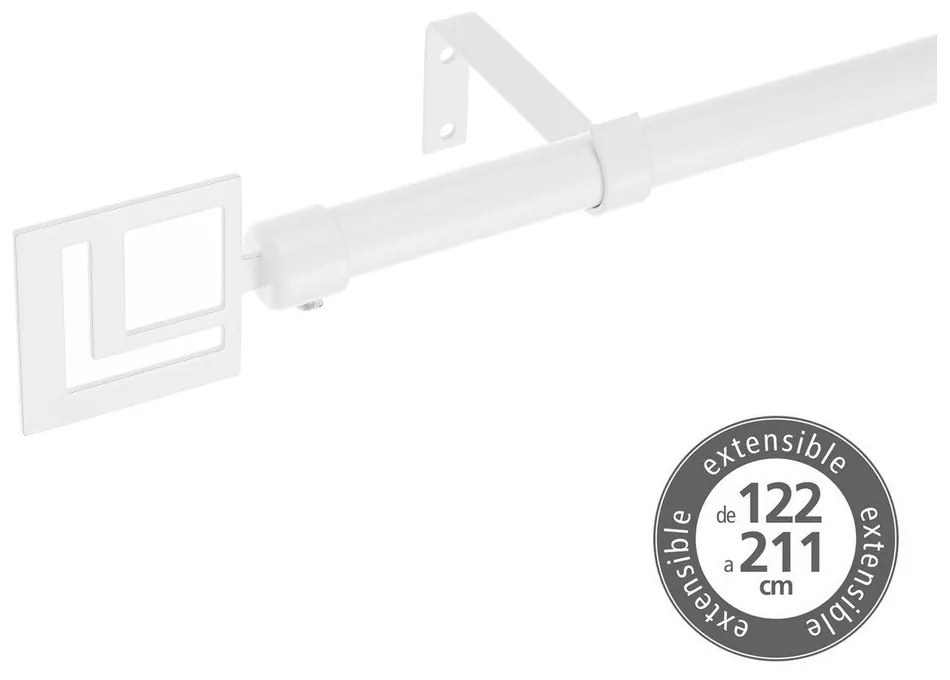 Fém bővíthető függönykarnis 122 - 211 cm – Casa Selección