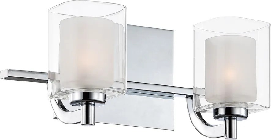 Quoizel Kolt QZ-KOLT2-PC-BATH Fali lámpa 2x3.5W/G9 IP44