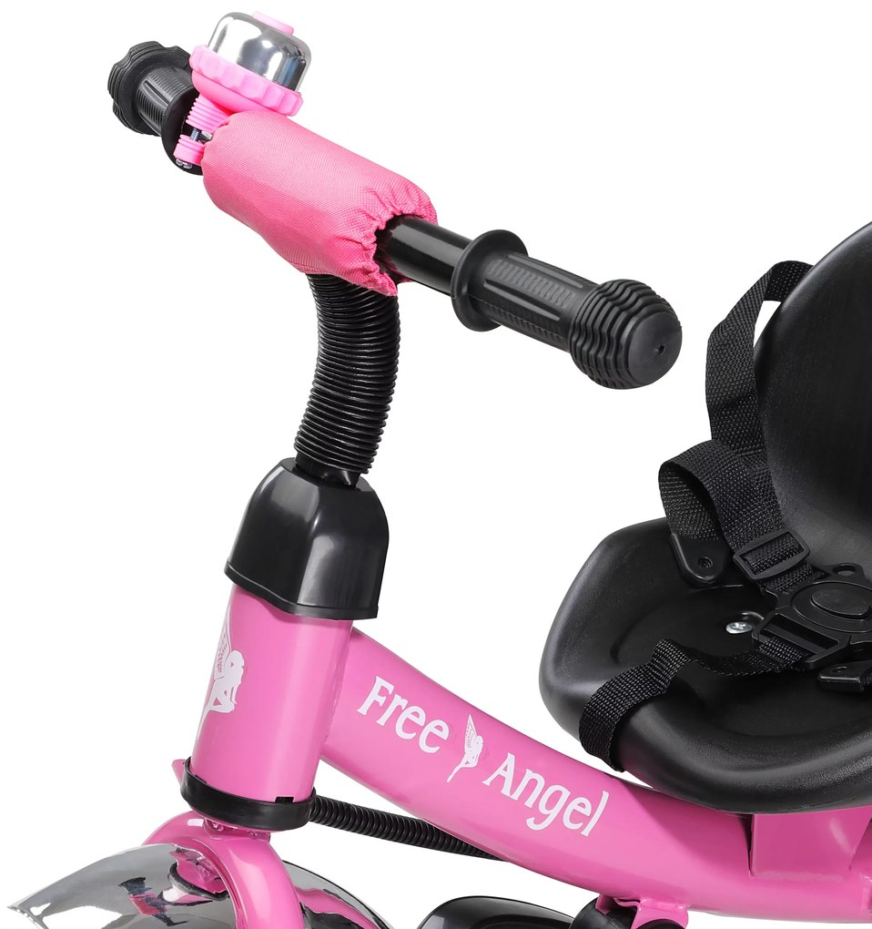 Deuba Gyerek háromkerekű Free Angel - rózsaszín