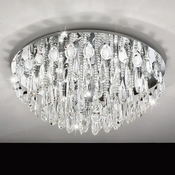 Eglo 93434 - CALAONDA mennyezeti lámpatest 10xG9/33W/230V, átm. 76 cm