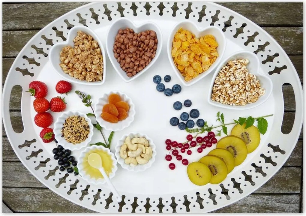 Poszterek 100x70 Egészséges reggeli Mussli