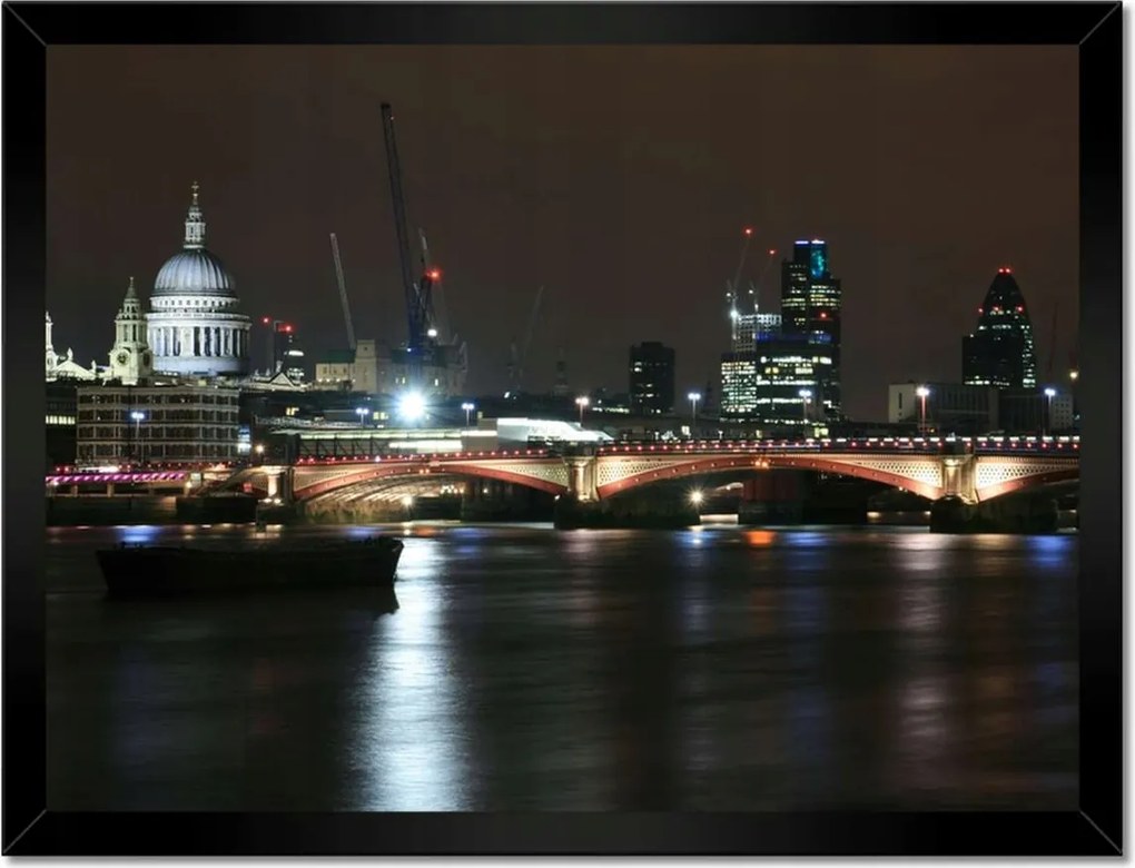 Poszterek keretben 40x30 London éjszaka London híd London Bridge