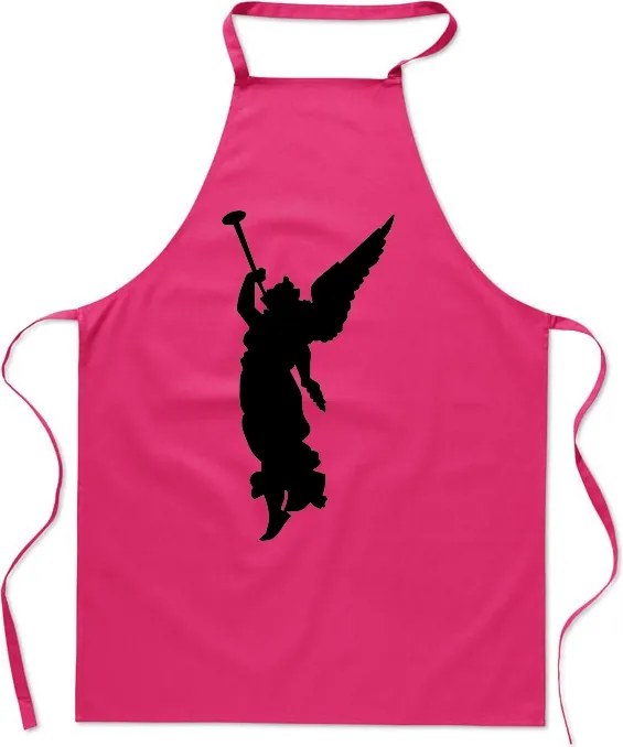 Karácsonyi konyhai kötény Játszó angyal