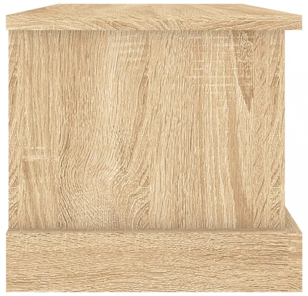 sonoma tölgyfa tárolóláda 50 x 30 x 28 cm