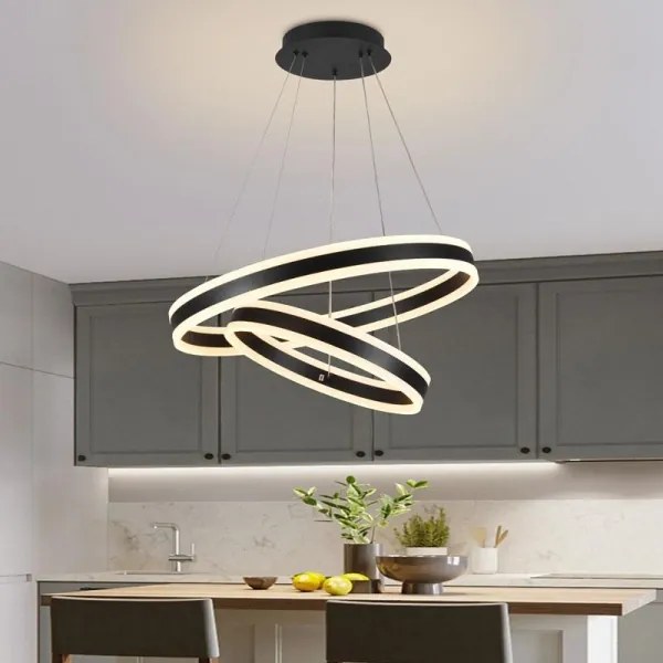 LED állítható fényerejű csillár kábellel LED/135W/230V 3000-6500K + DO