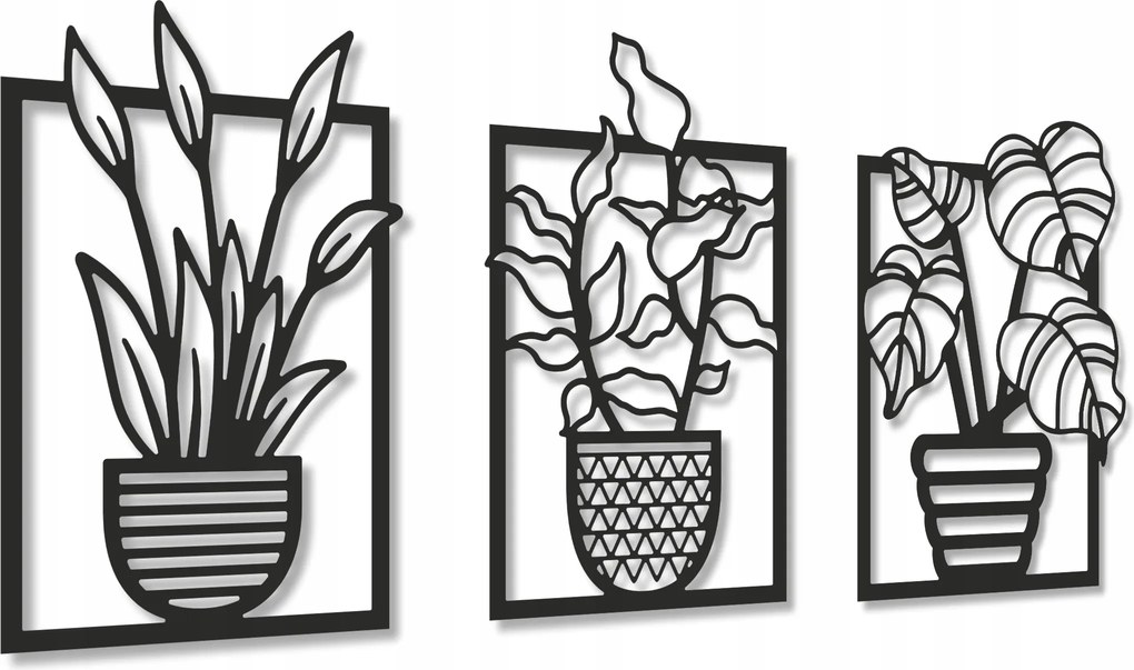 Képek A Nappaliba Fali Dekoráció Kép Panel 3D Fali Dekoráció Triptichon