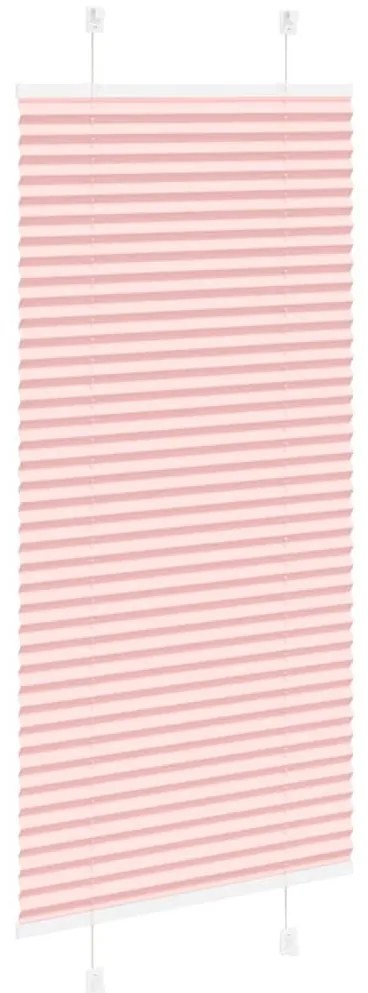 pliszírozott redőny rózsaszín 60x100 cm szövetszélesség 59,4 cm