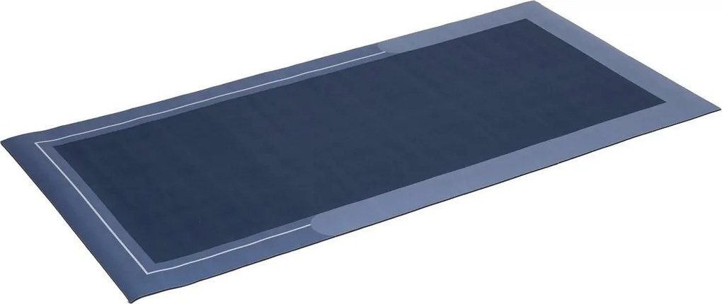 Aqualine Aqualine, fürdőszobaszőnyeg 60x120cm, nedvszívó, kék, PCD012V