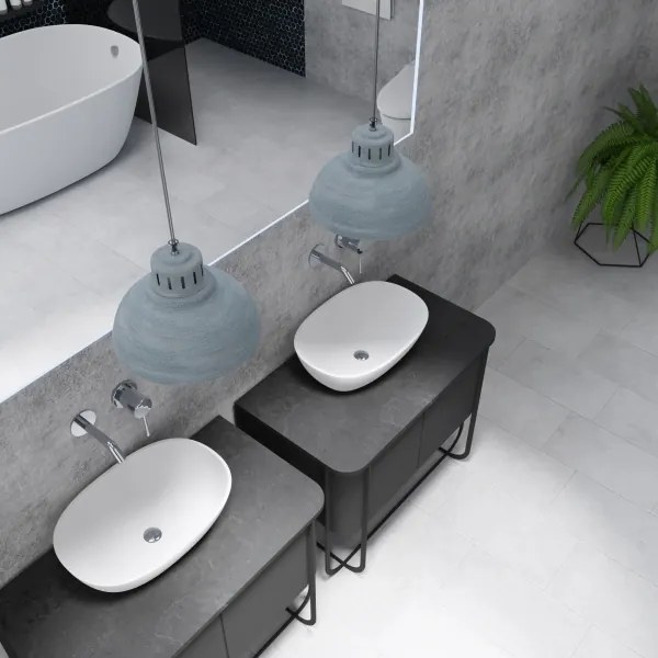 Csillár zsinóron SVEN 2xE27/15W/230V szürke