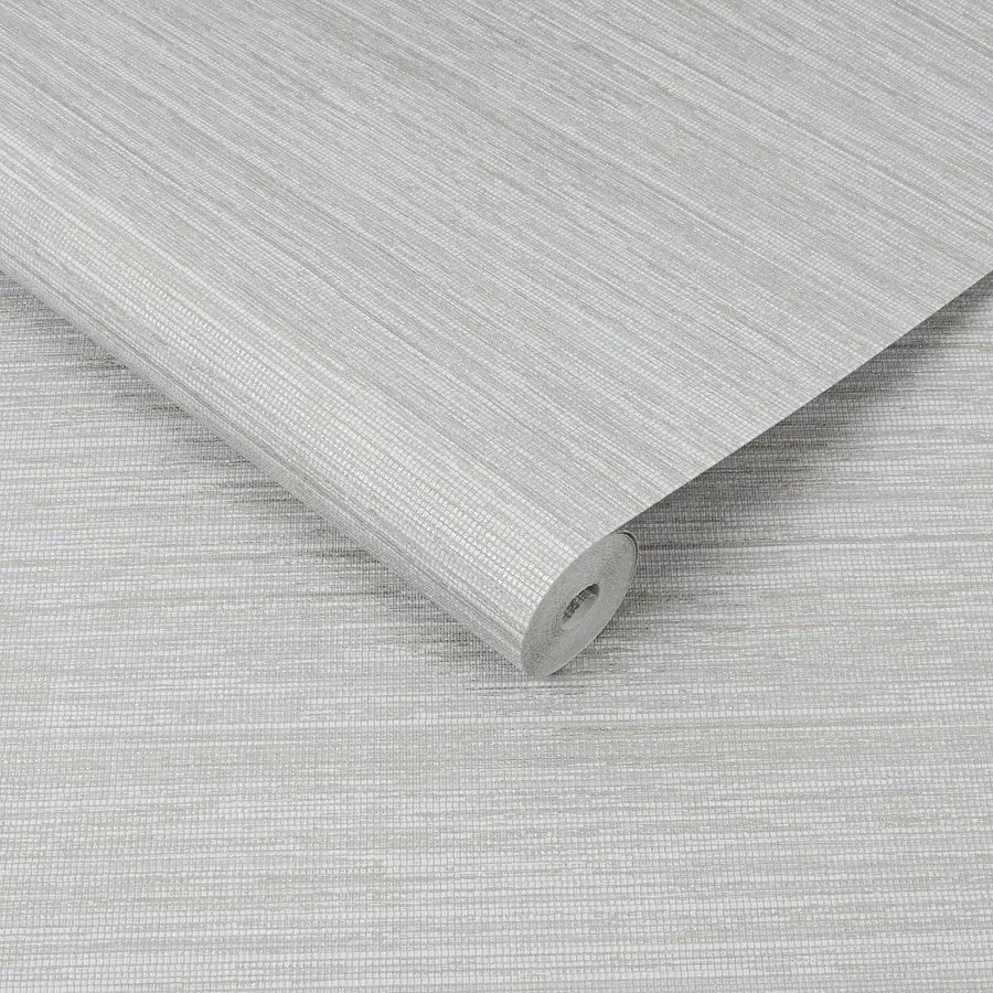 Vinyl tapéta, mosható, szürke kockás