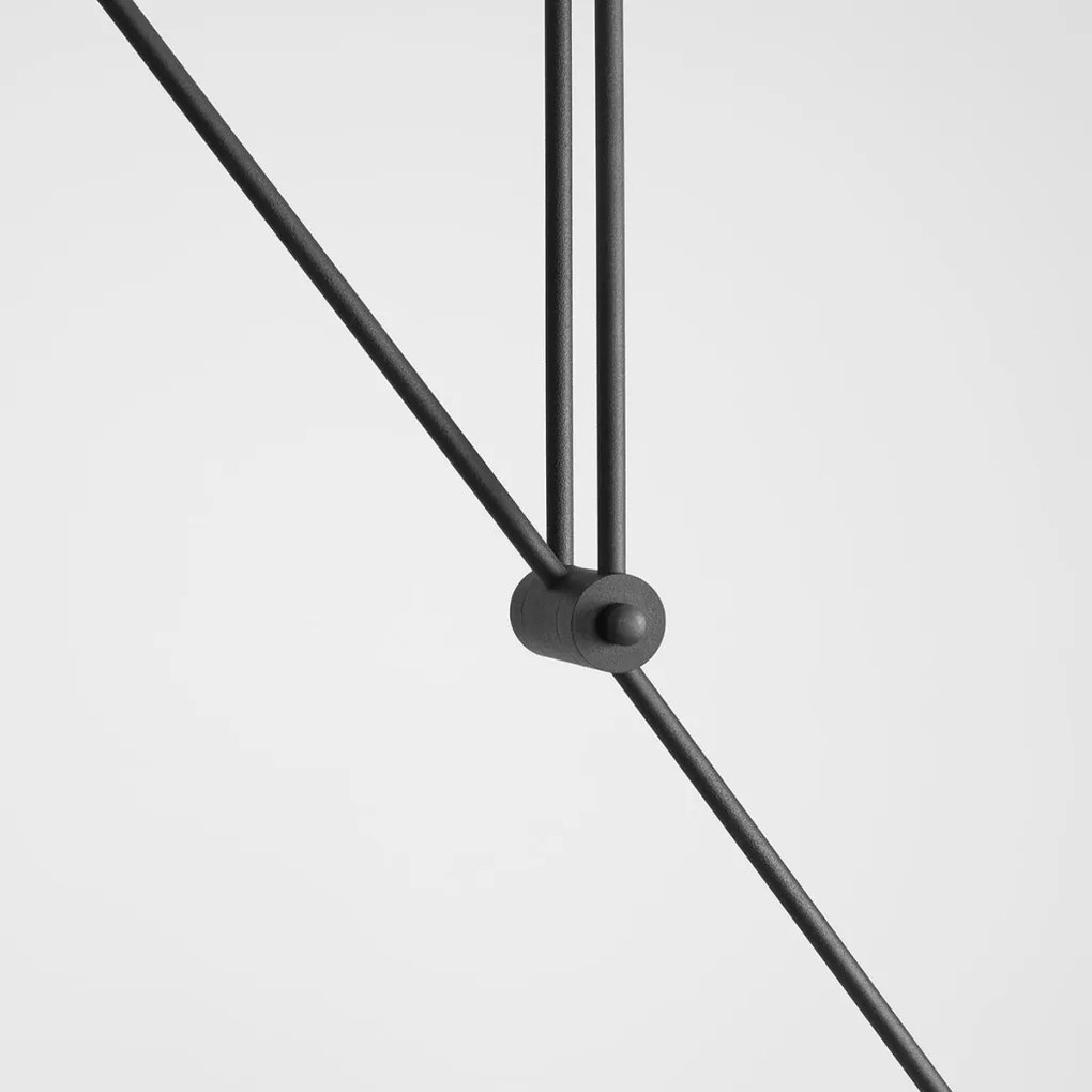 ALDEX 1081PL_H1 OHIO Glamour Mennyezeti Lámpa Fekete E14 IP20