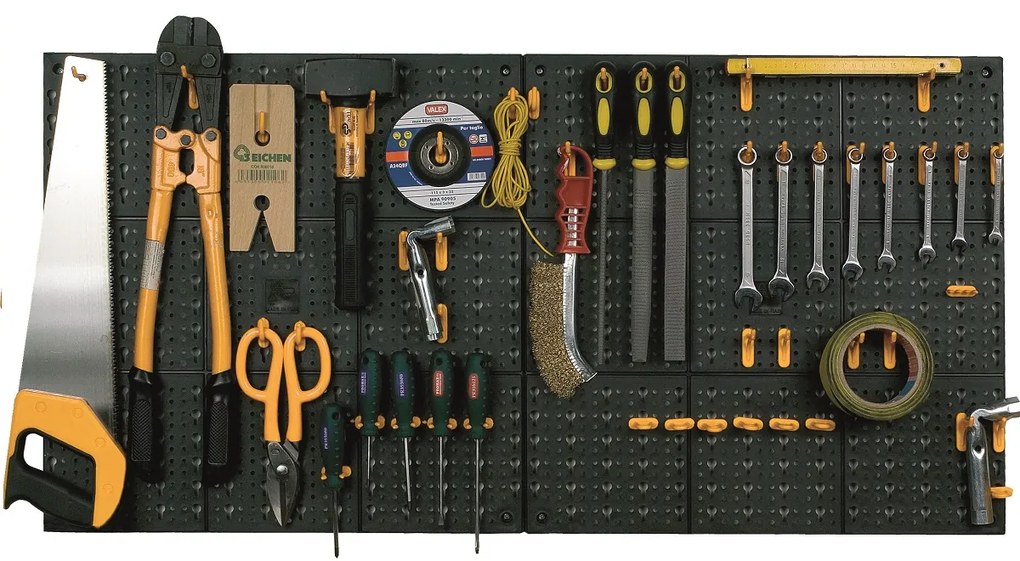 ARTPLAST Nagy szerszámtábla 50 kampóval