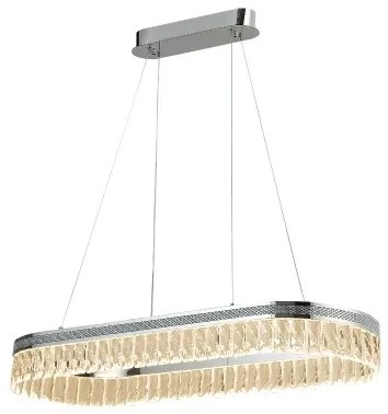 THALIA LED dimmelhető kristálycsillár kábellel LED/50W/230V 3000-6000K + távirányító