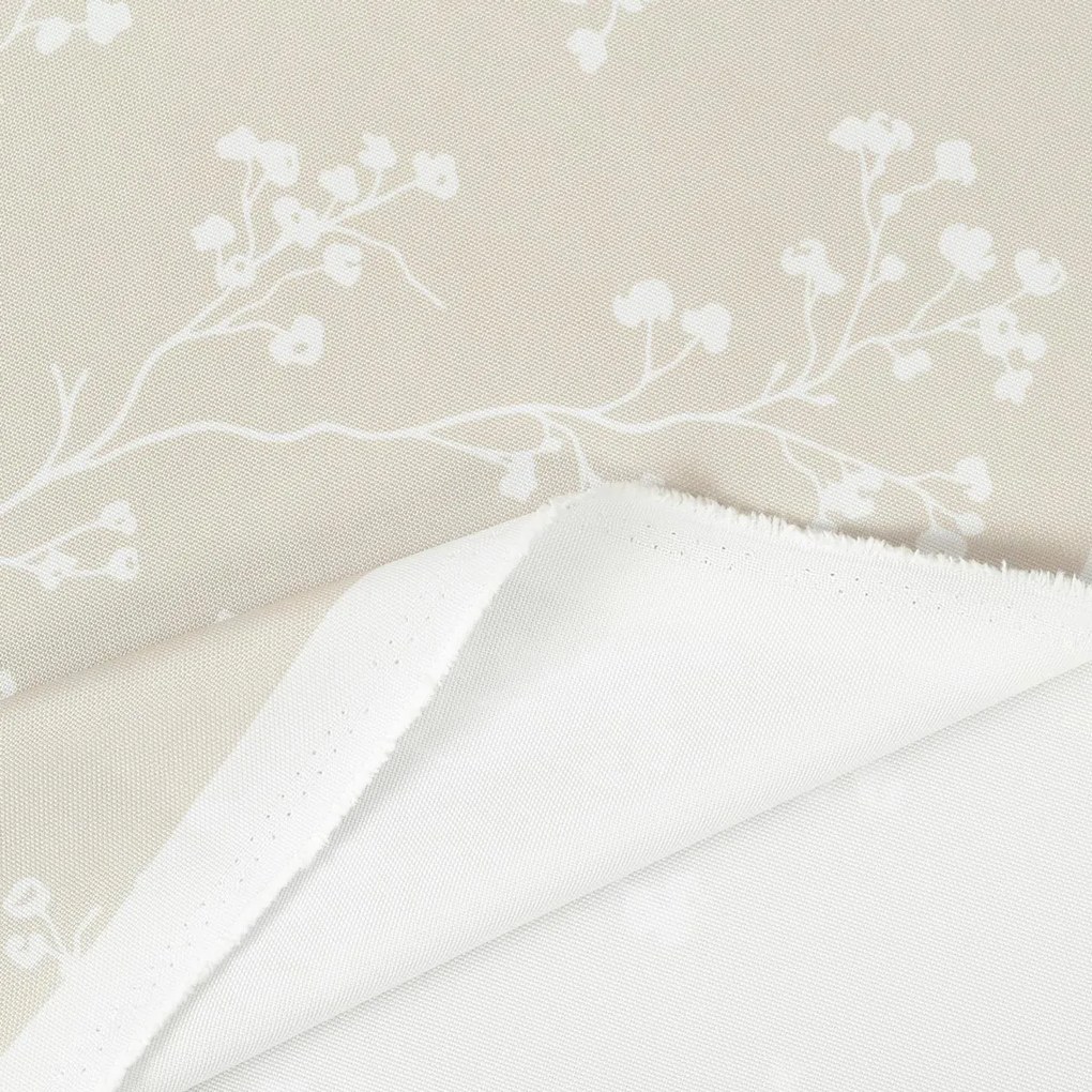 Goldea teflon szövet terítőknek - indás növények 160 cm