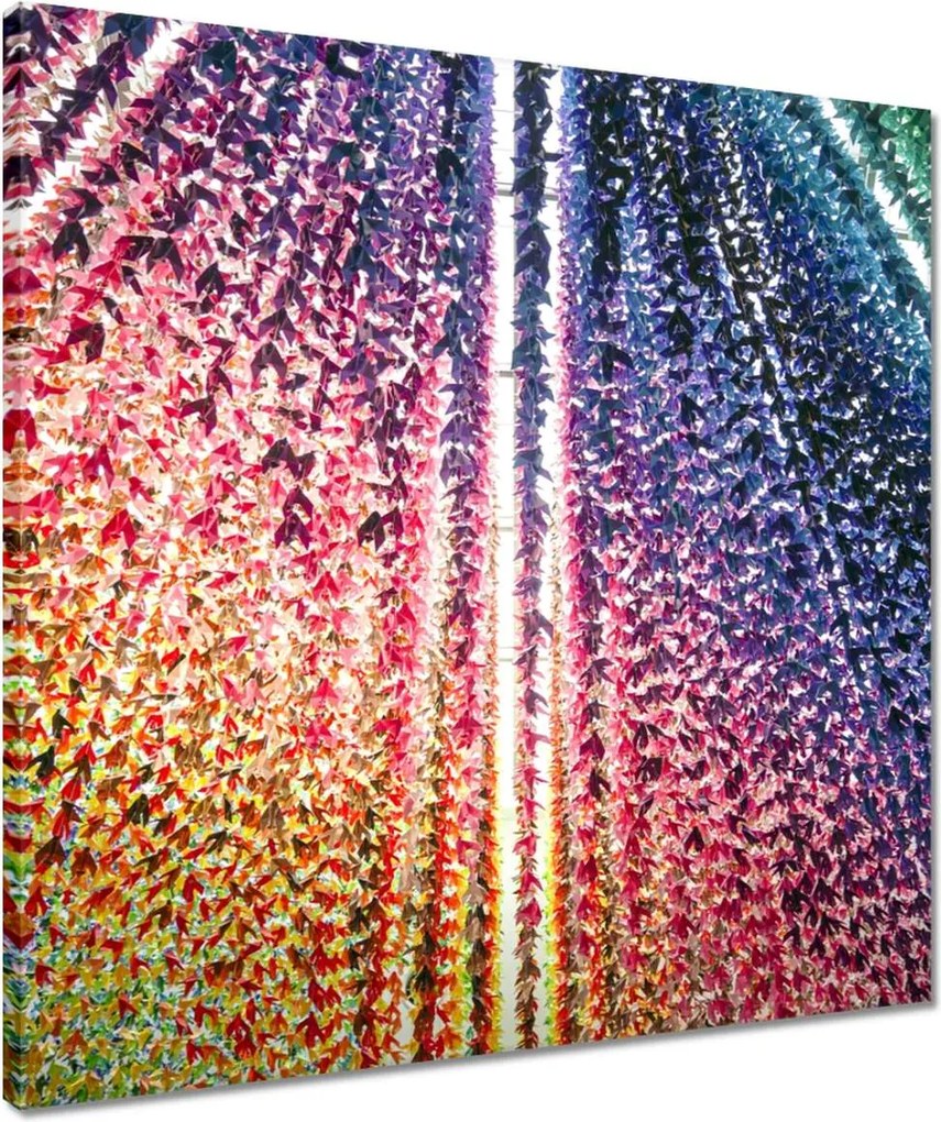 Vászonkép 50x50 Többszínű origami