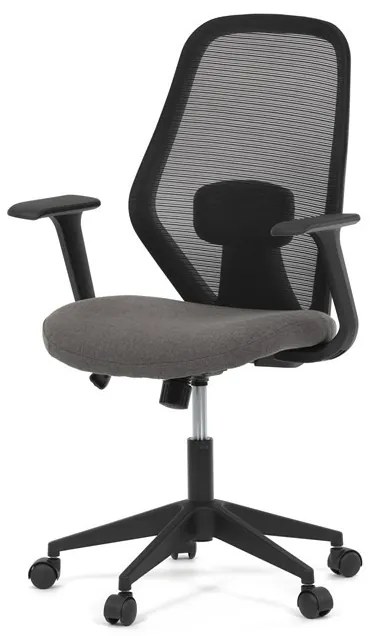 Fekete Hálós Irodai Szék Hinta Mechanikával. KA-V3149 BK