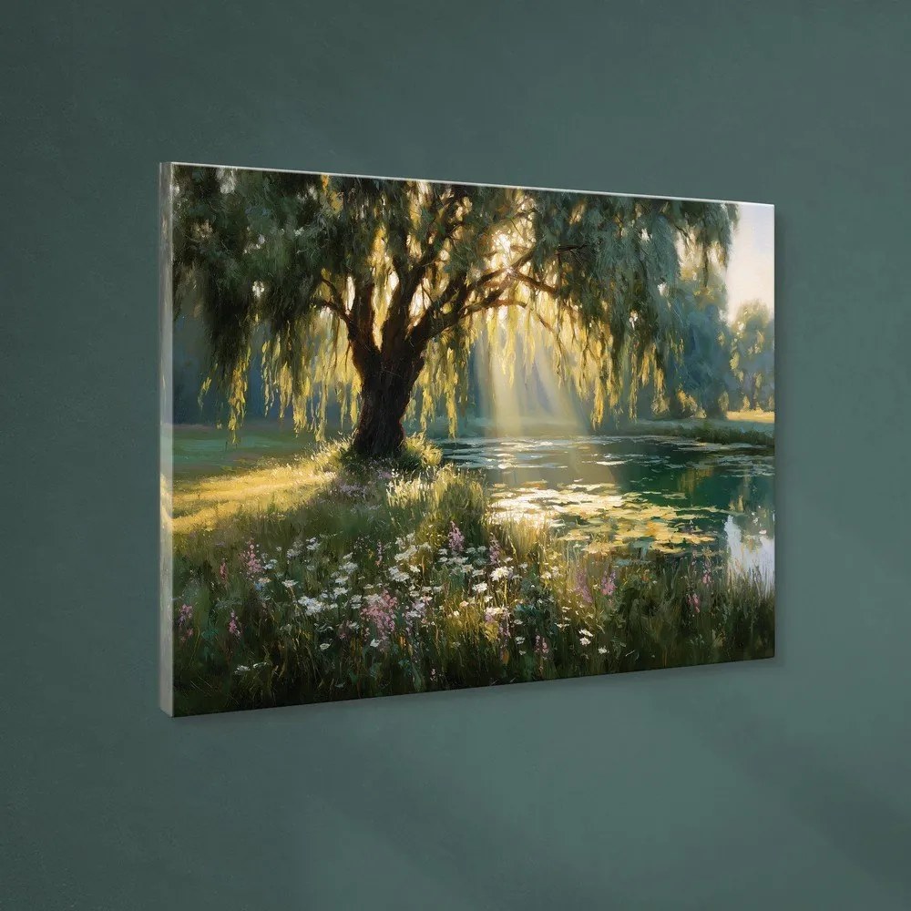 Kép 113x85 cm Sunlit Willow – Styler