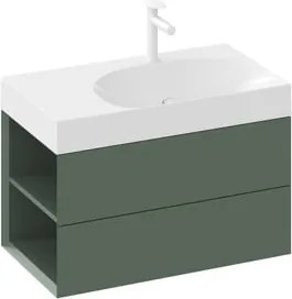 Ravak Lite mosdó alatti szekrény mosdó nélkül 80x43x45 cm grey green X000001876