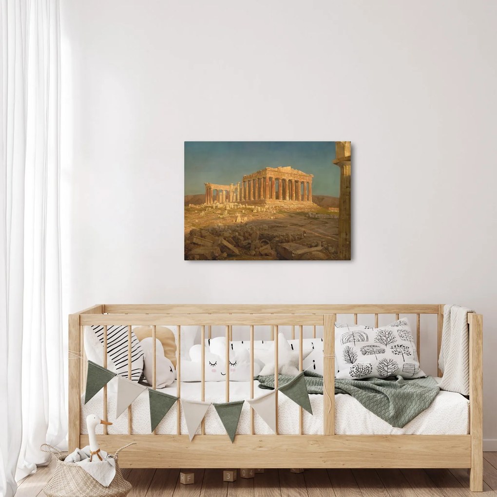Kép - Frederic Edwin Church, The Parthenon, reprodukciók (70x50 cm)