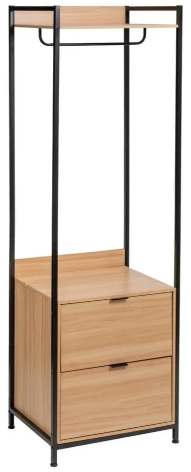 Natúr színű nyitott ruhásszekrény 60x190x48 cm Armarios – Casa Selección