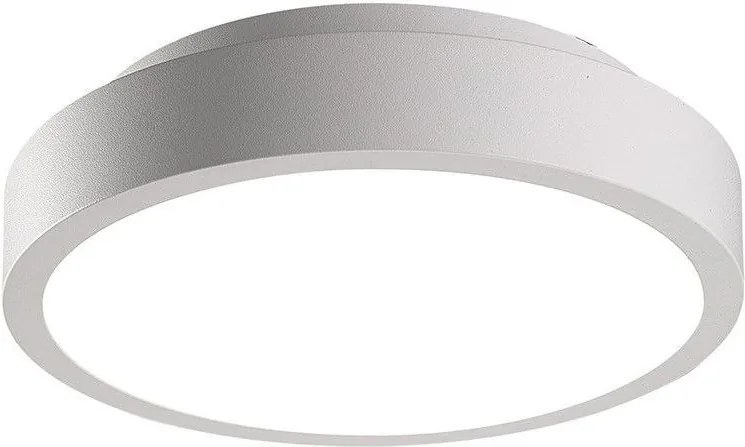 NOVOLUX 547A-L0118A-03 BLERA ROUND Modern Kültéri Mennyezeti Lámpa Fehér, Szürke LED IP54