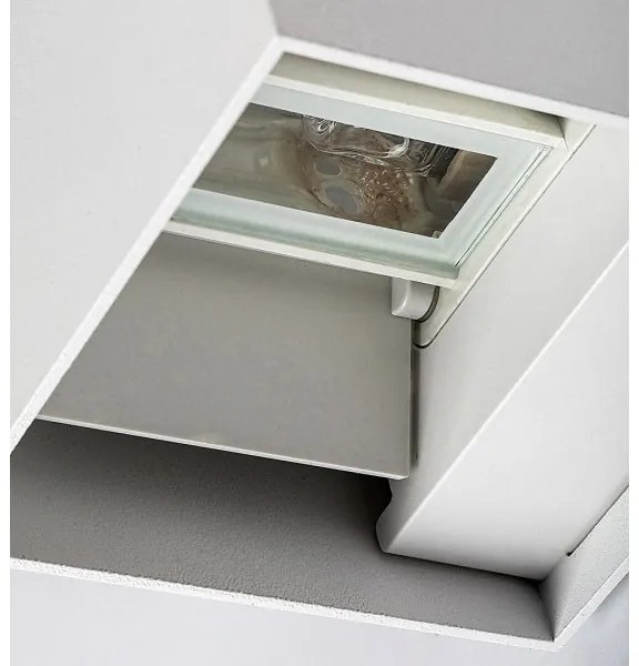 Rabalux 7397 - Kültéri fali lámpa SOLIN 1xG9/42W/230V IP54 fehér