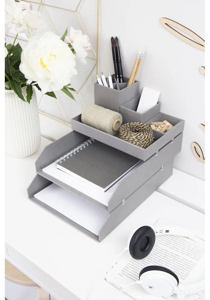 Karton rendszerező szett dokumentumokhoz 2 db-os Hakan – Bigso Box of Sweden