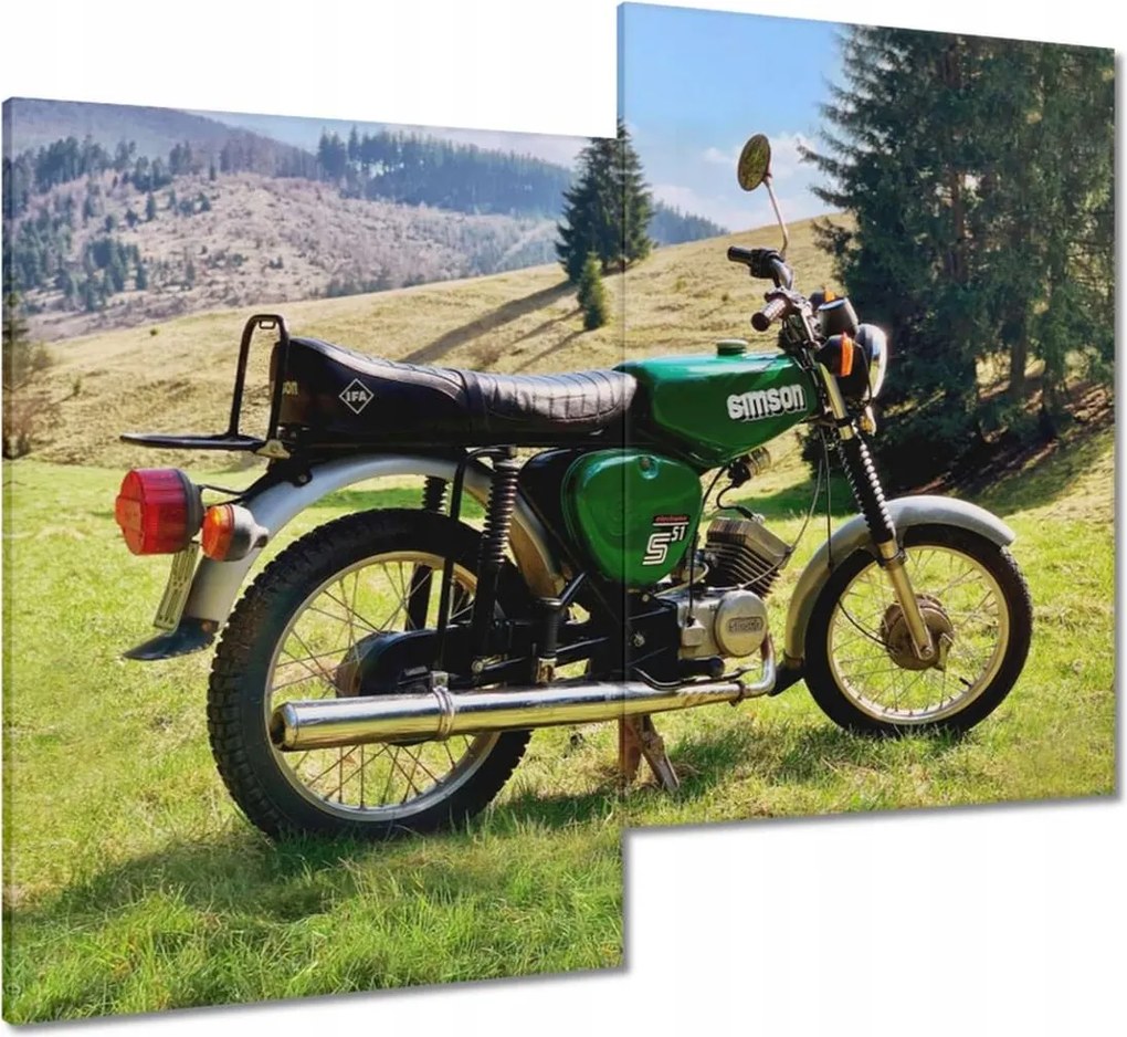 Vászonkép 80x70 Simson S51 Electronic